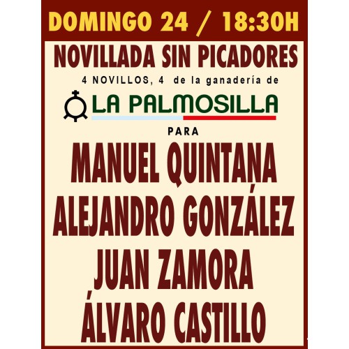 Novillada sin Picadores -...