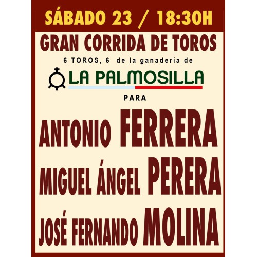 Corrida de Toros - 23 de...