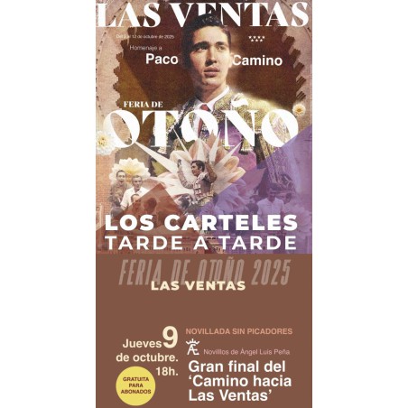Novillada sin Picadores - 9 de Octubre - Jueves - Entrada Toros Madrid 2025 - Las Ventas 2025 - Feria de Otoño 2025