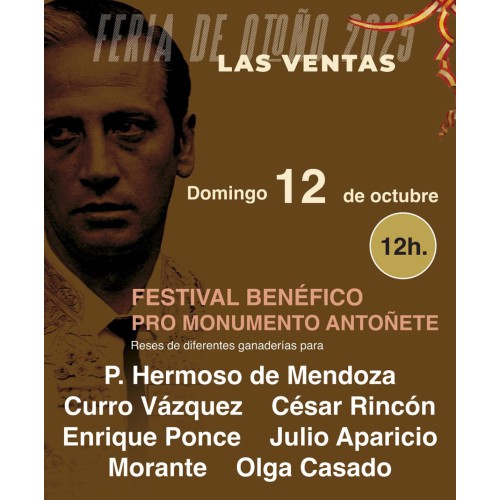 Festival Taurino Antoñete -...
