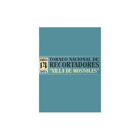 Concurso Recortes - 14 de Septiembre - Domingo - Entrada Toros Móstoles 2025 - Feria Taurina 2025
