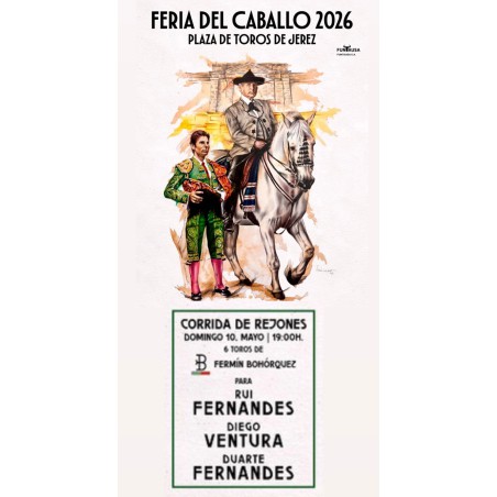 Bullfighting on Horseback  – May 10 – Sunday – Tickets for Jerez de la Frontera Bullring – Horse Fair 2026
