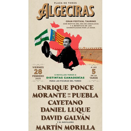 Festival Taurino Benéfico - 28 de Febrero - Viernes - Entradas de Toros Algeciras 2025