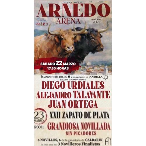 Abono Arnedo - 2 festejos -...