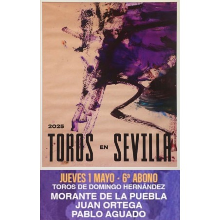 Corrida de Toros - 1 de mayo - Jueves - Entrada Toros Sevilla - La Maestranza - Feria de Abril 2025