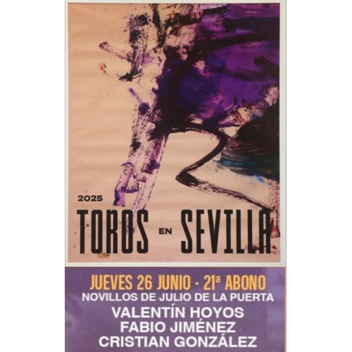 Novillada con Picadores - 26 de Junio - Jueves - Entrada Toros Sevilla 2025 - La Maestranza 2025