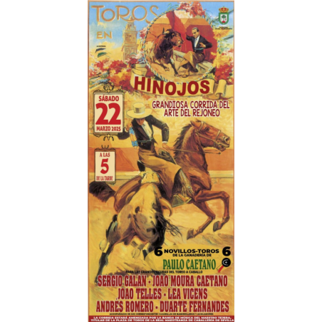Corrida de Rejones - 21 de Junio - Sábado - Entrada Toros Hinojos 2025