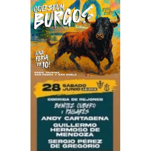 Corrida de Rejones 28 de...