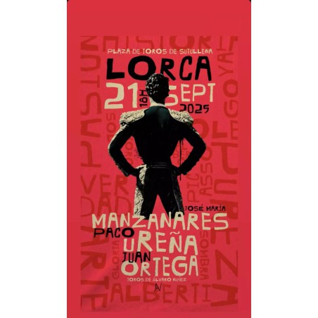 Corrida de Toros - 21 de Septiembre - Domingo - Entrada Toros Lorca 2025