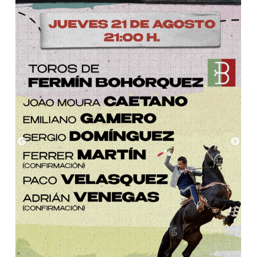 Corrida de Rejones - 21 de...